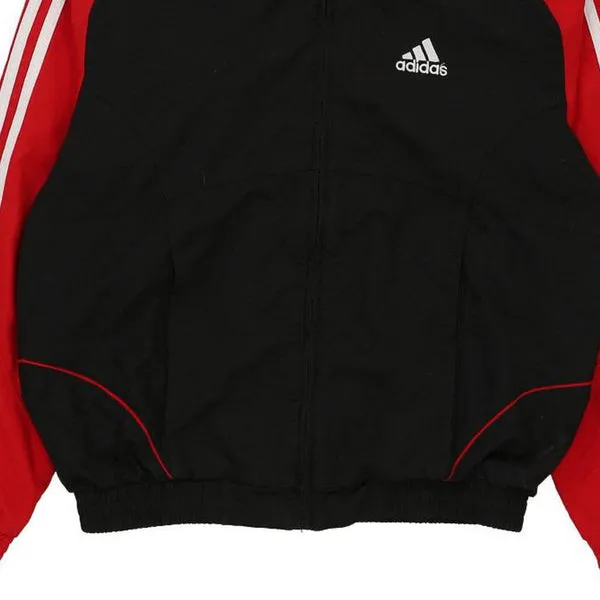 152cm / Age 12 Adidas Track Jacket - Medium Black Polyester
