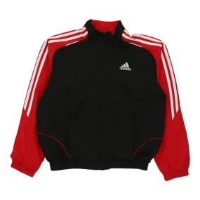 152cm / Age 12 Adidas Track Jacket - Medium Black Polyester