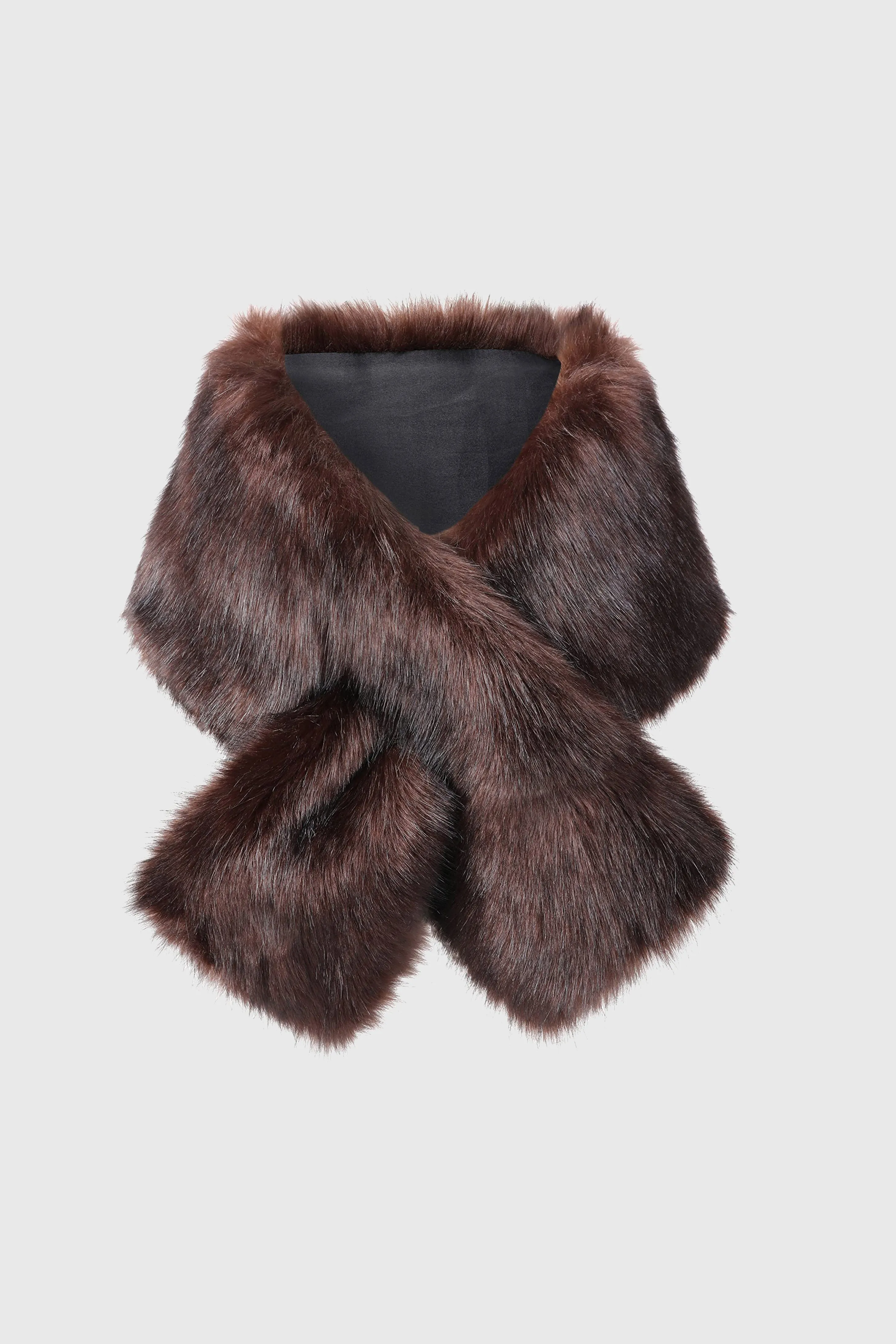 1920s Faux Fur Shoulder Collar Wrap