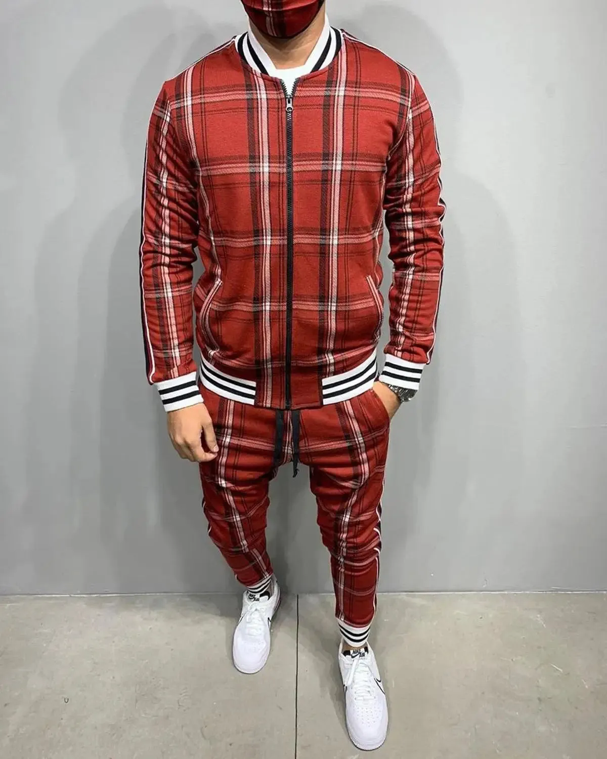3D Print Fitness Zipper Tracksuit