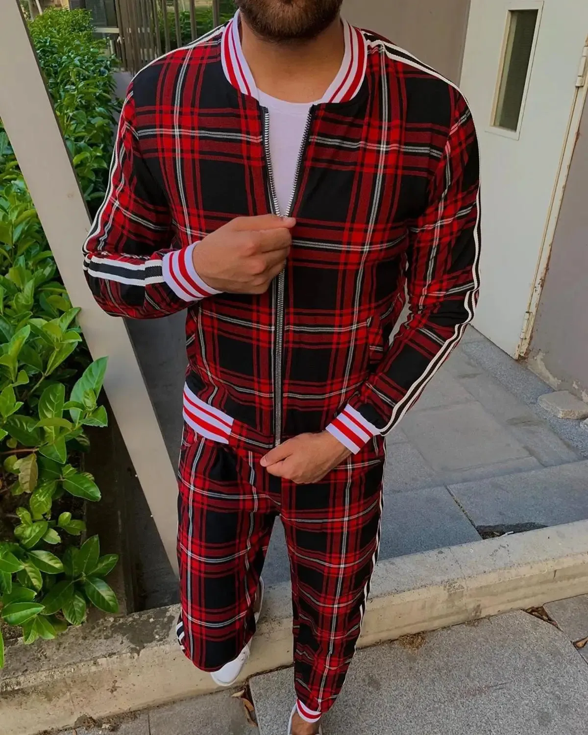 3D Print Fitness Zipper Tracksuit