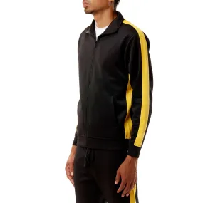 501 Track Jacket - Black/Yellow