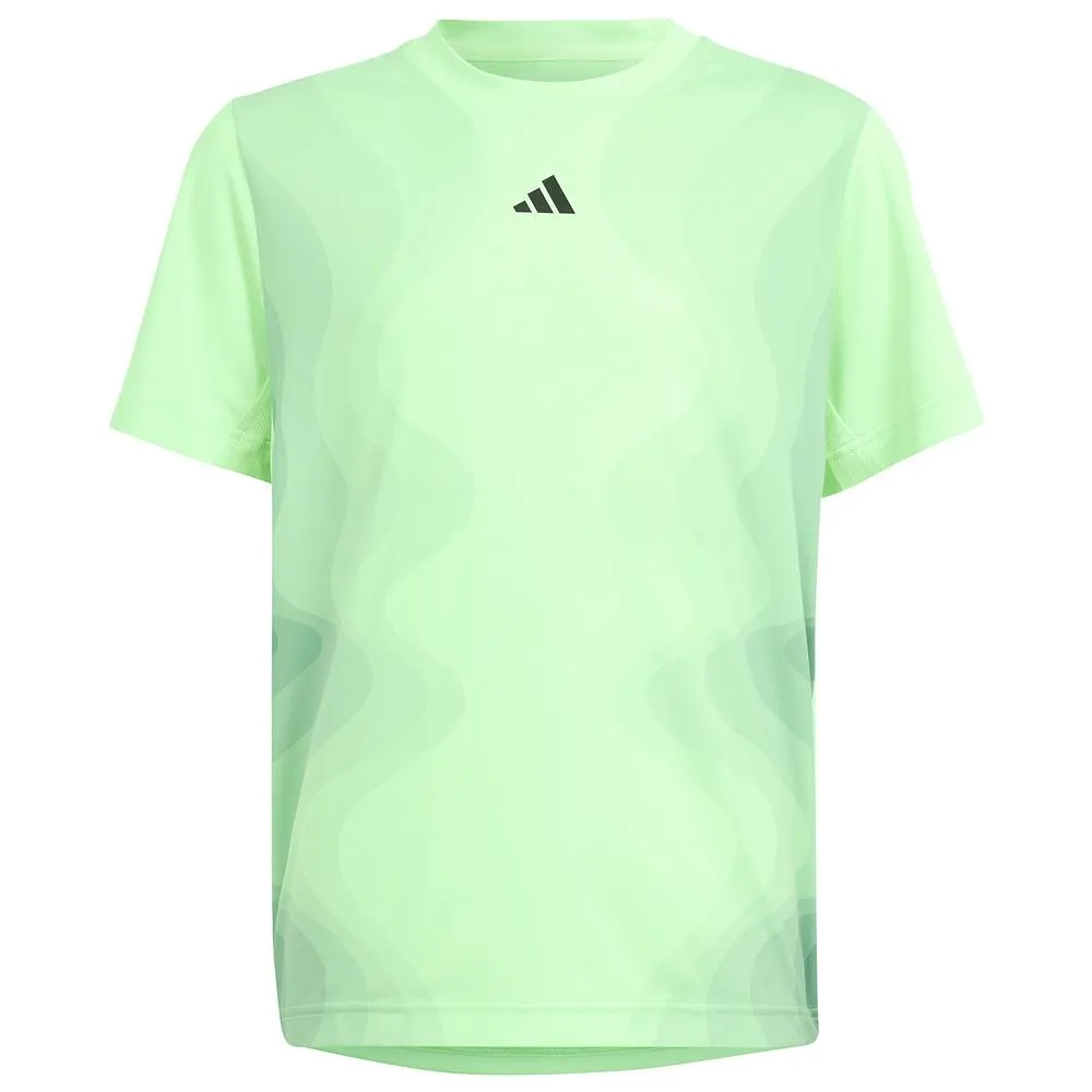 adidas Boys Pro Tee - Semi Green Spark