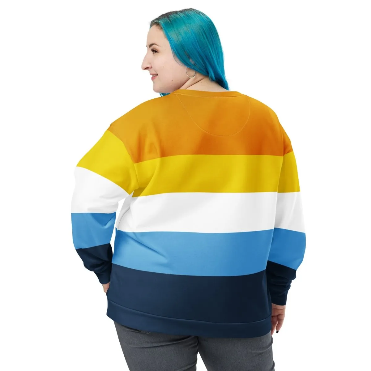 Aroace Sunset Flag Sweatshirt