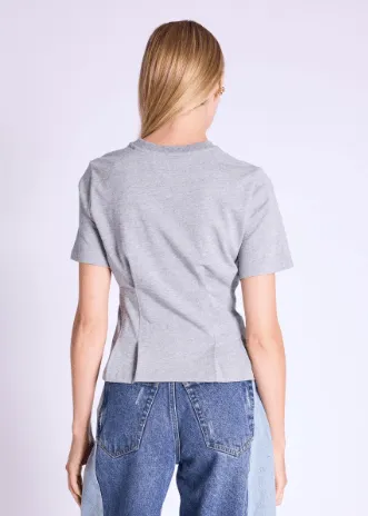 Berence Edwin T Shirt in Grey Mousse