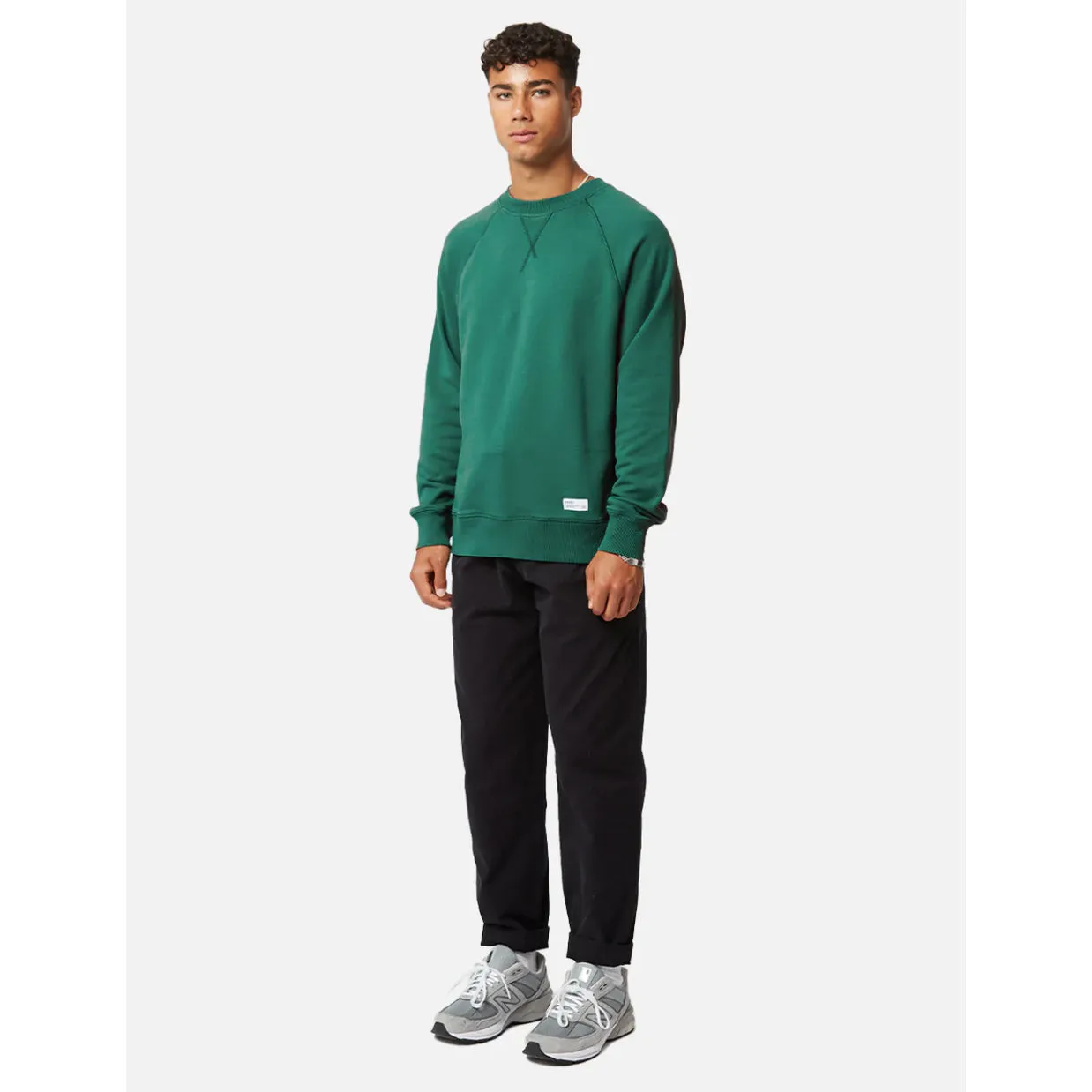 BHODE | Heritage Organic Sweatshirt | Pine Green
