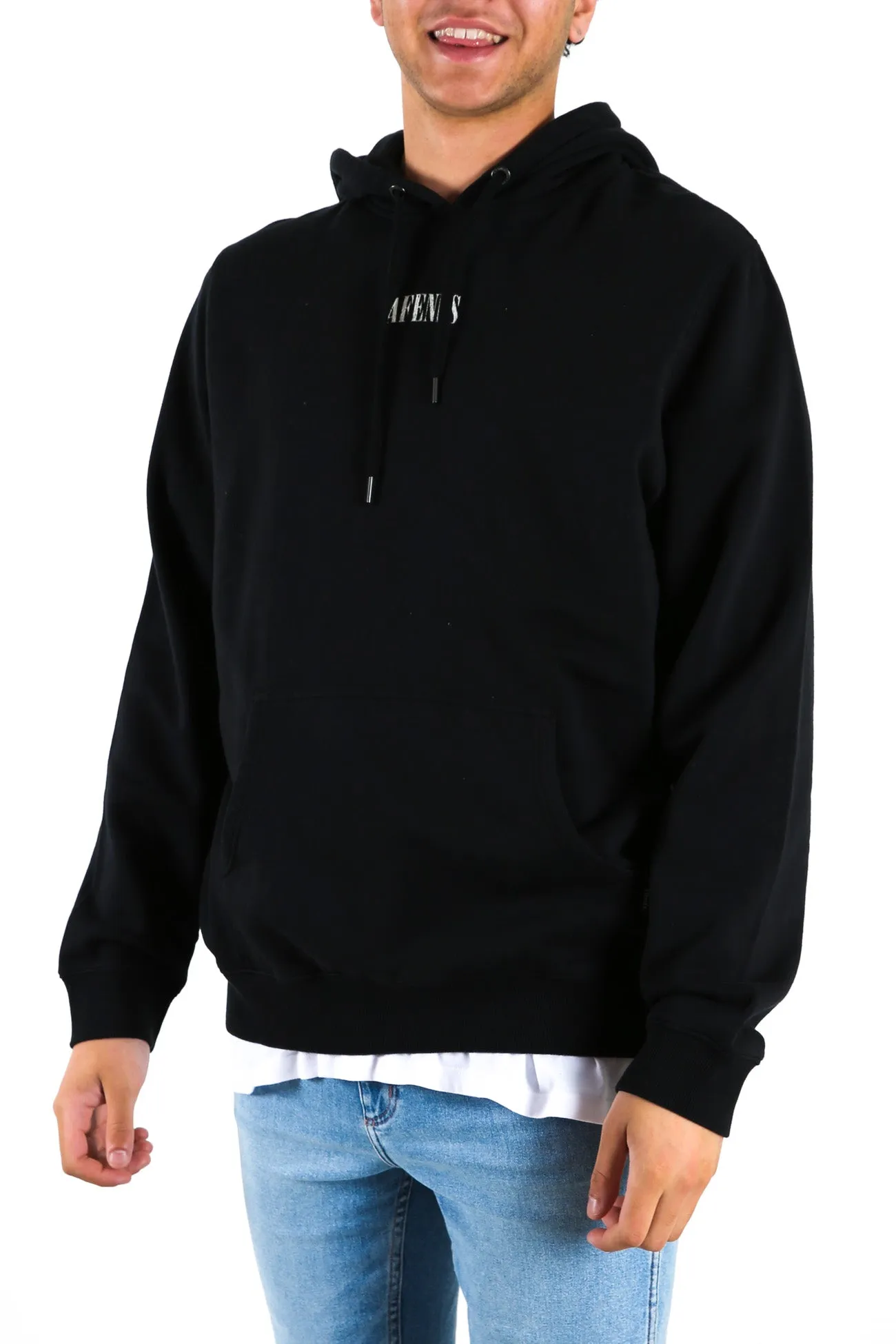 Bleach Pull On Hood Black