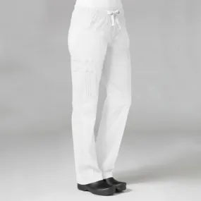 Blossom Pintuck Cargo Pant XS-2XL by Maevn / White