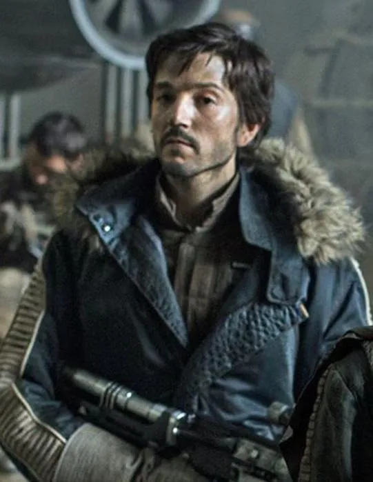 Captain Cassian Andor Parka Jacket Leather Rogue One