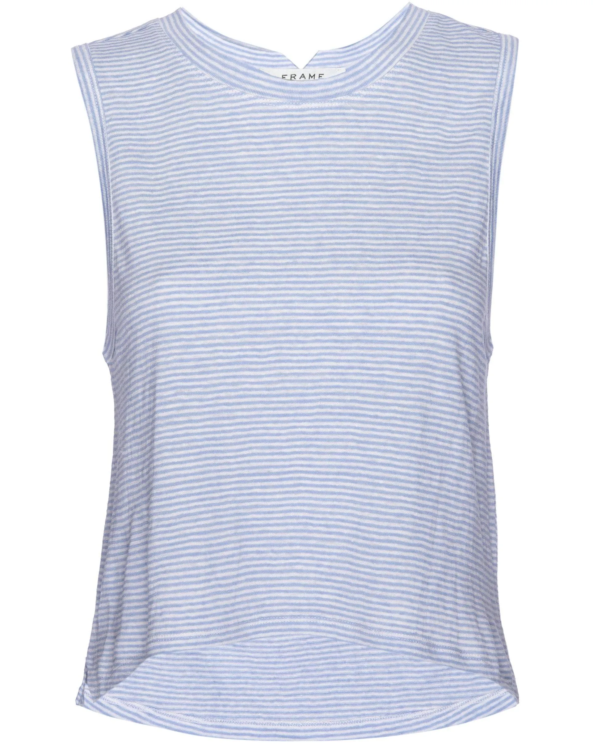 Chambray Multi Swingy Muscle Tank