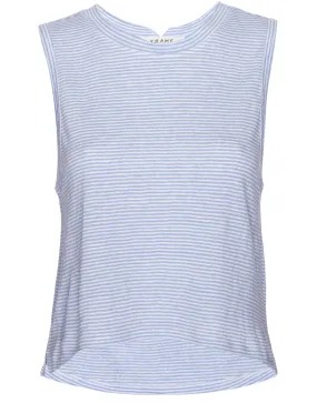 Chambray Multi Swingy Muscle Tank