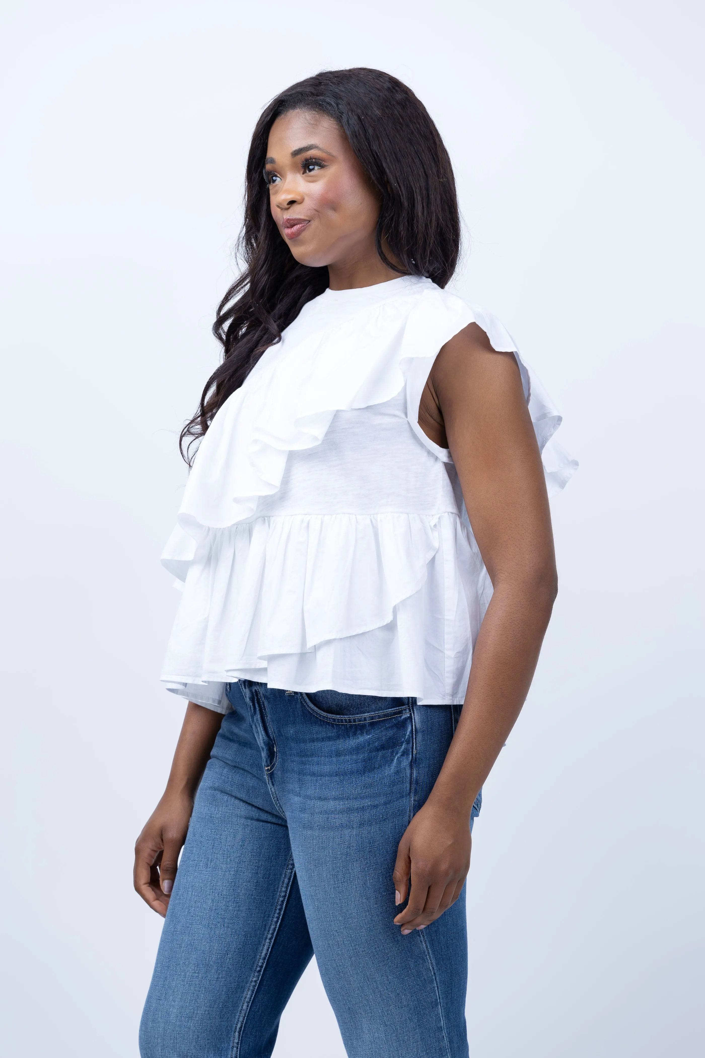 Cinq a Sept Micki Top in White