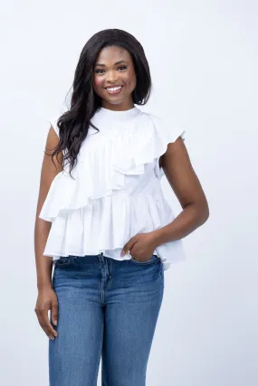 Cinq a Sept Micki Top in White
