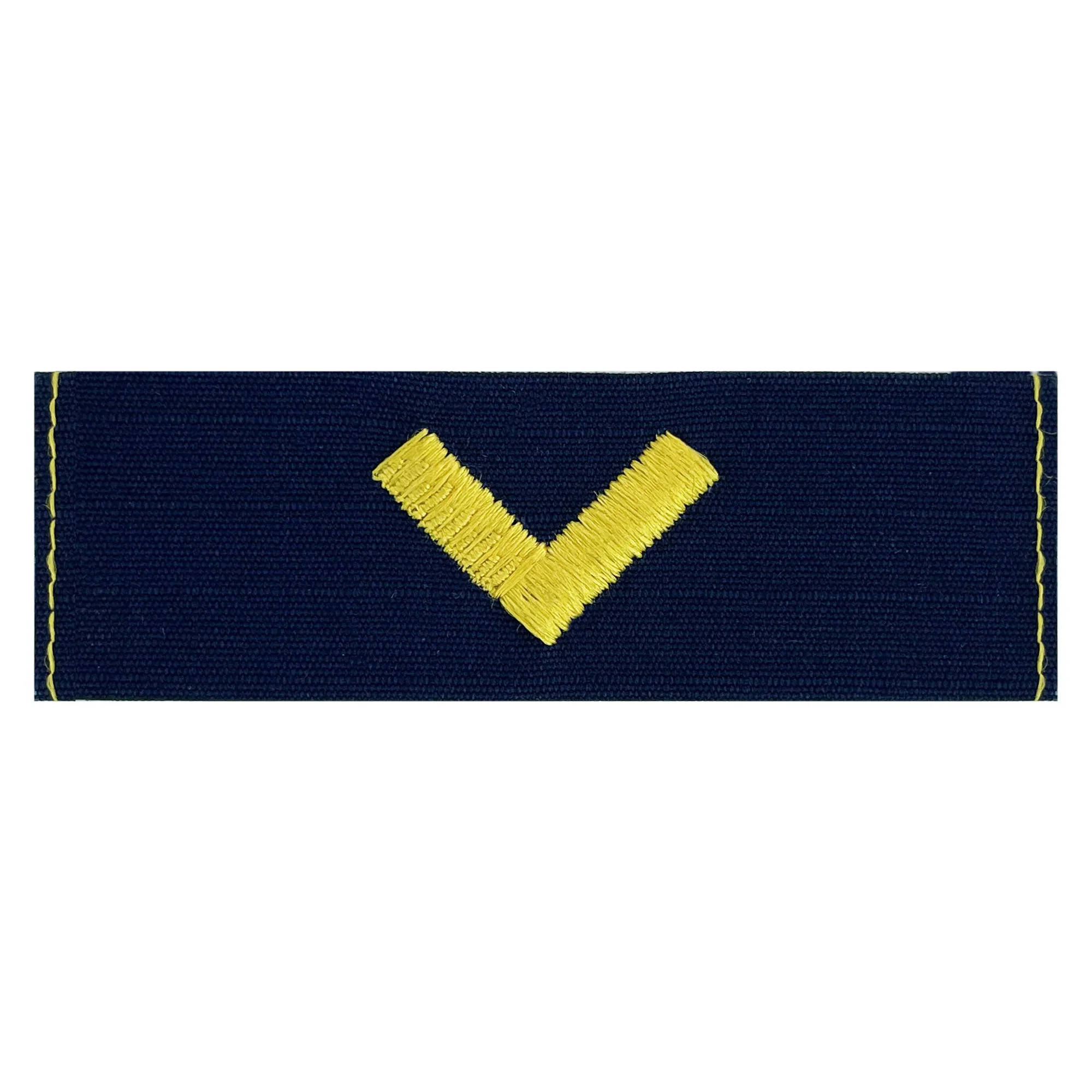 Coast Guard Embroidered Collar Device: Material Maintenance - Ripstop fabric