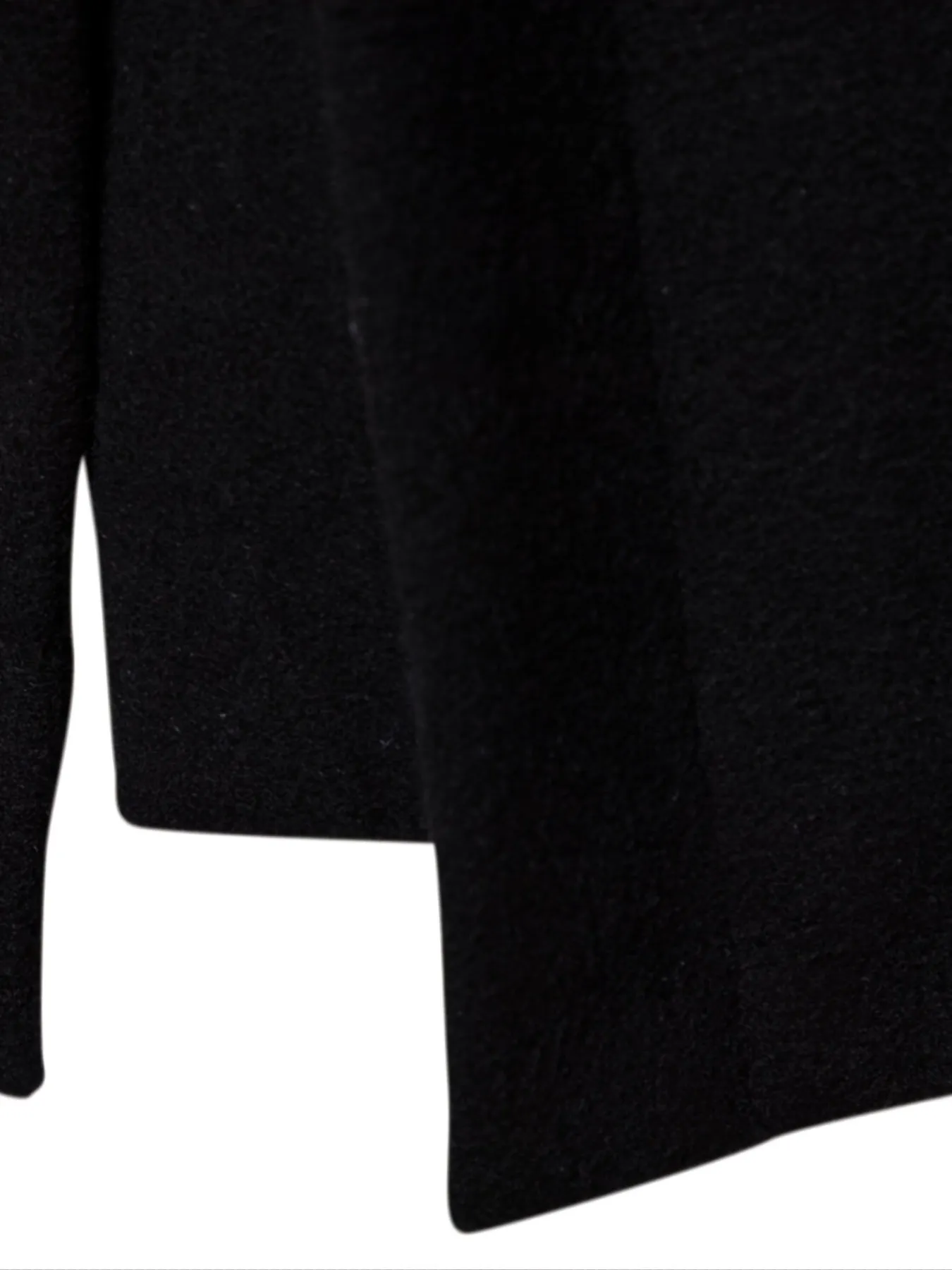 Coatify - Heren Peacoat van Wolmix met Hoge Kraag en Epauletdetails