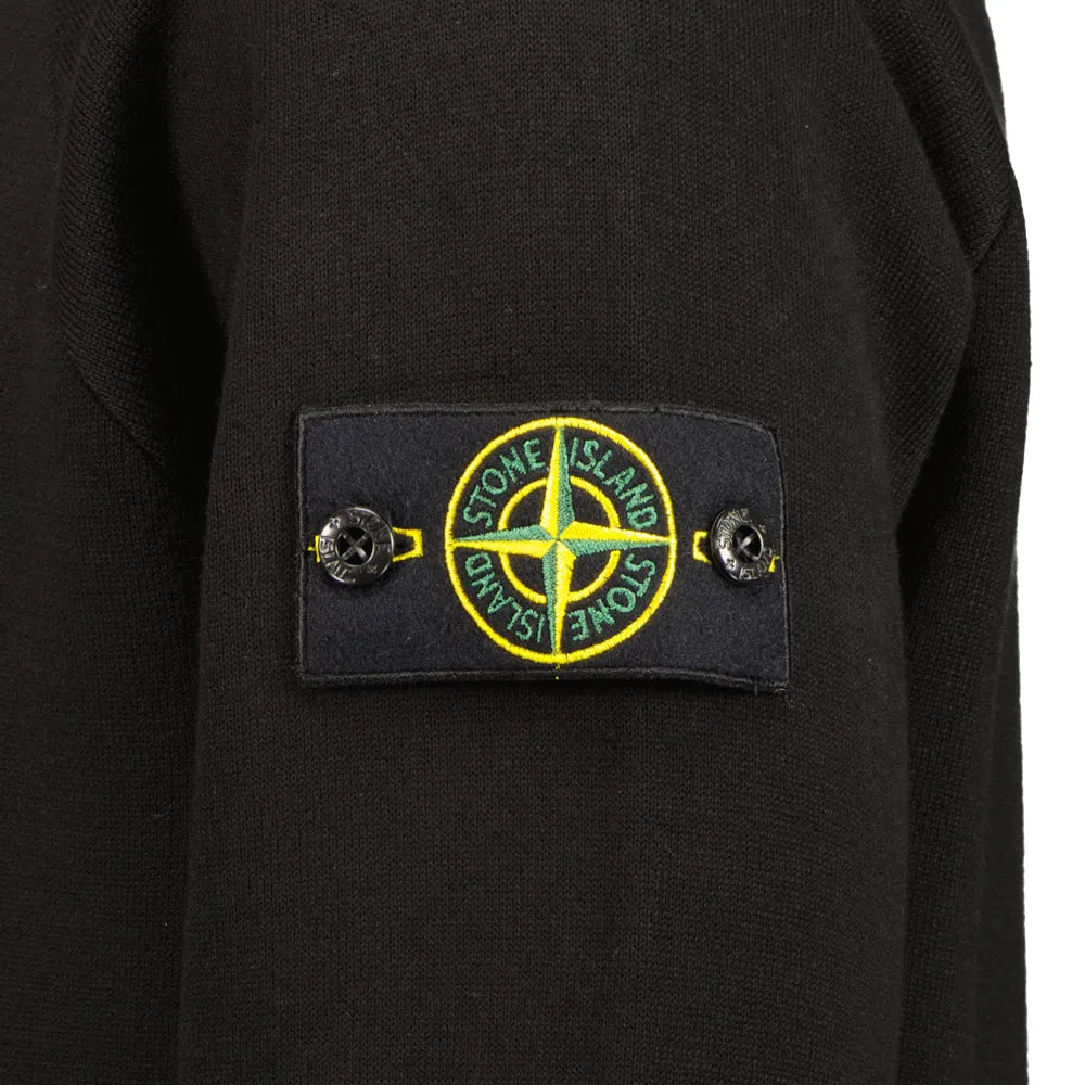 Cotton Crewneck Knitted Sweatshirt