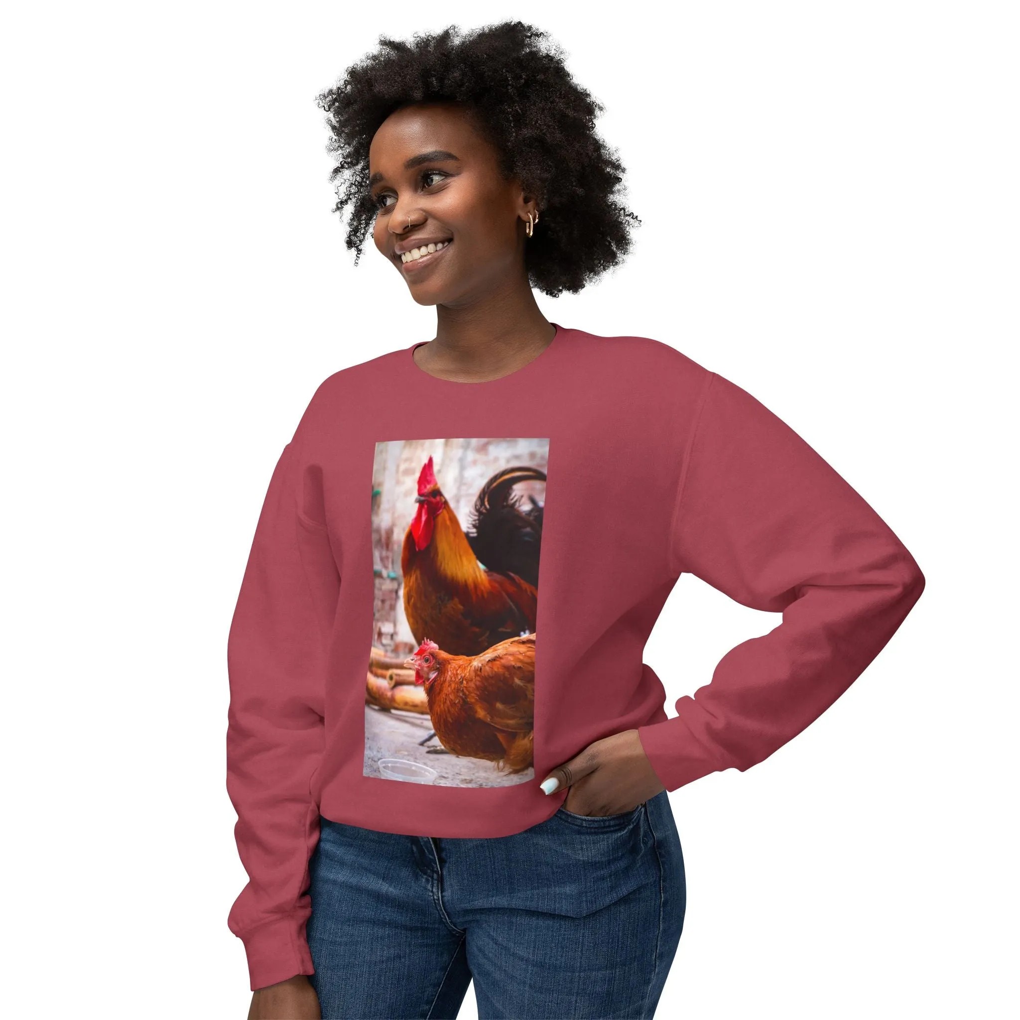 Crewneck Sweatshirt - Soft Ring-Spun Cotton - OEKO-TEX Certified - Sustainable