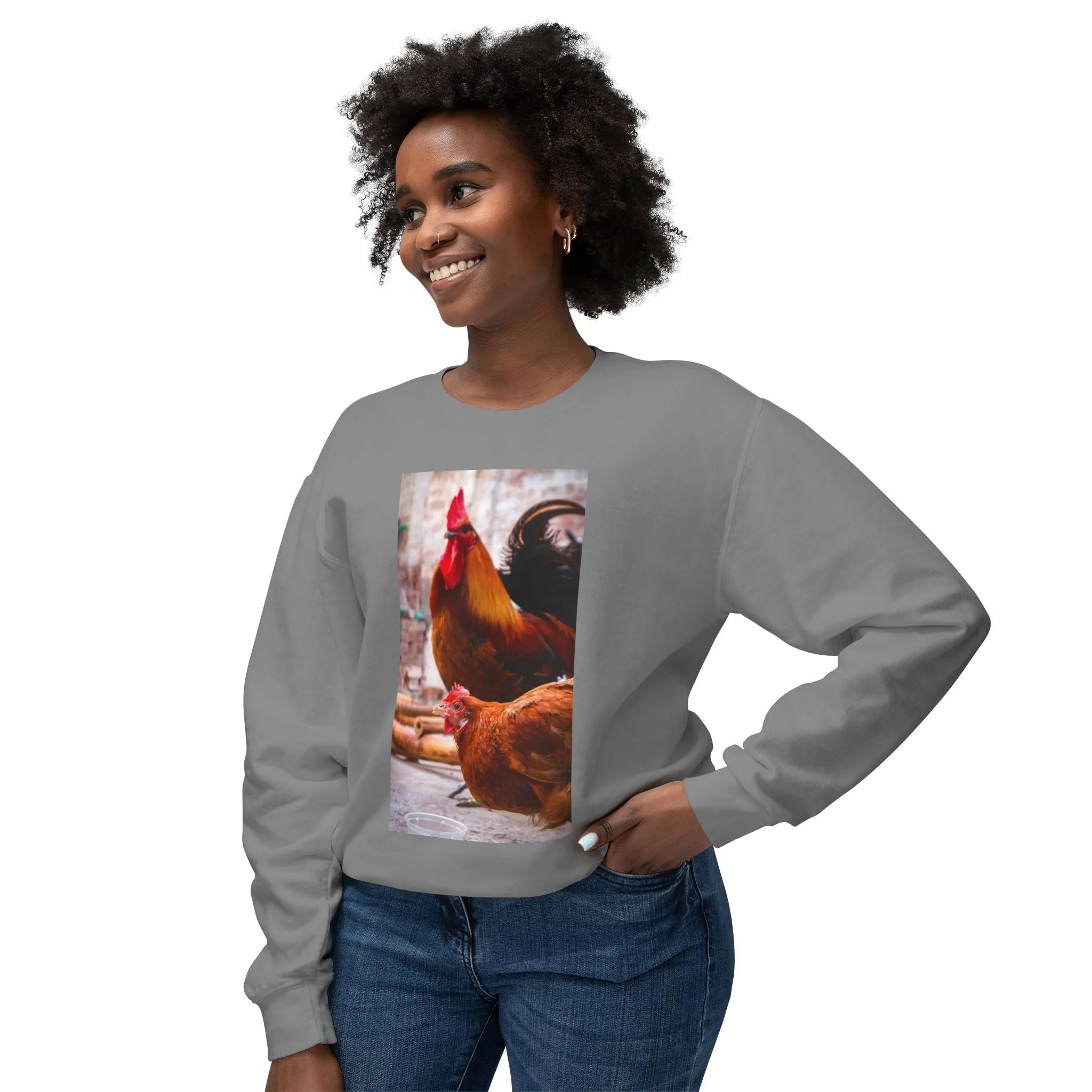 Crewneck Sweatshirt - Soft Ring-Spun Cotton - OEKO-TEX Certified - Sustainable