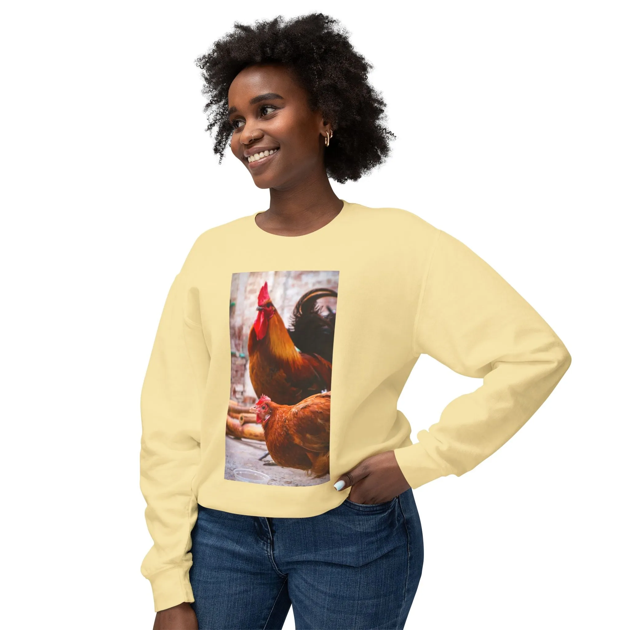Crewneck Sweatshirt - Soft Ring-Spun Cotton - OEKO-TEX Certified - Sustainable