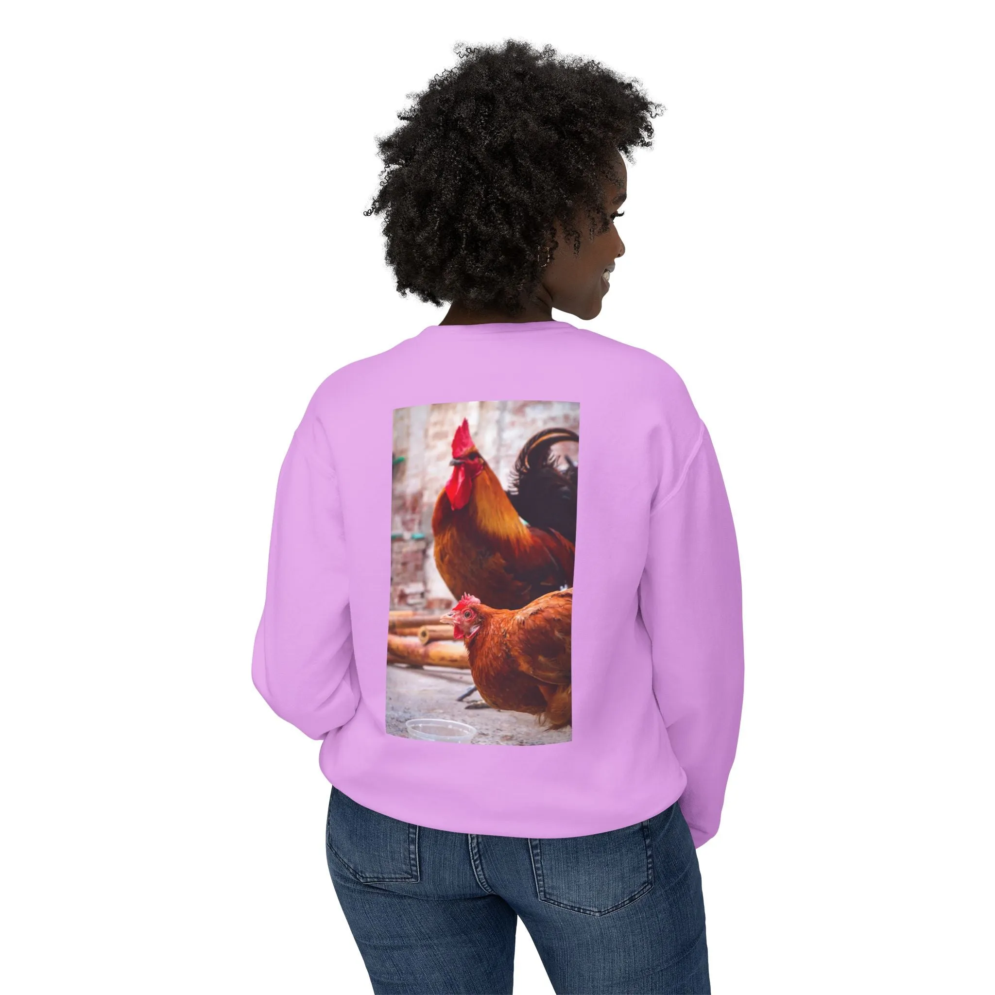 Crewneck Sweatshirt - Soft Ring-Spun Cotton - OEKO-TEX Certified - Sustainable