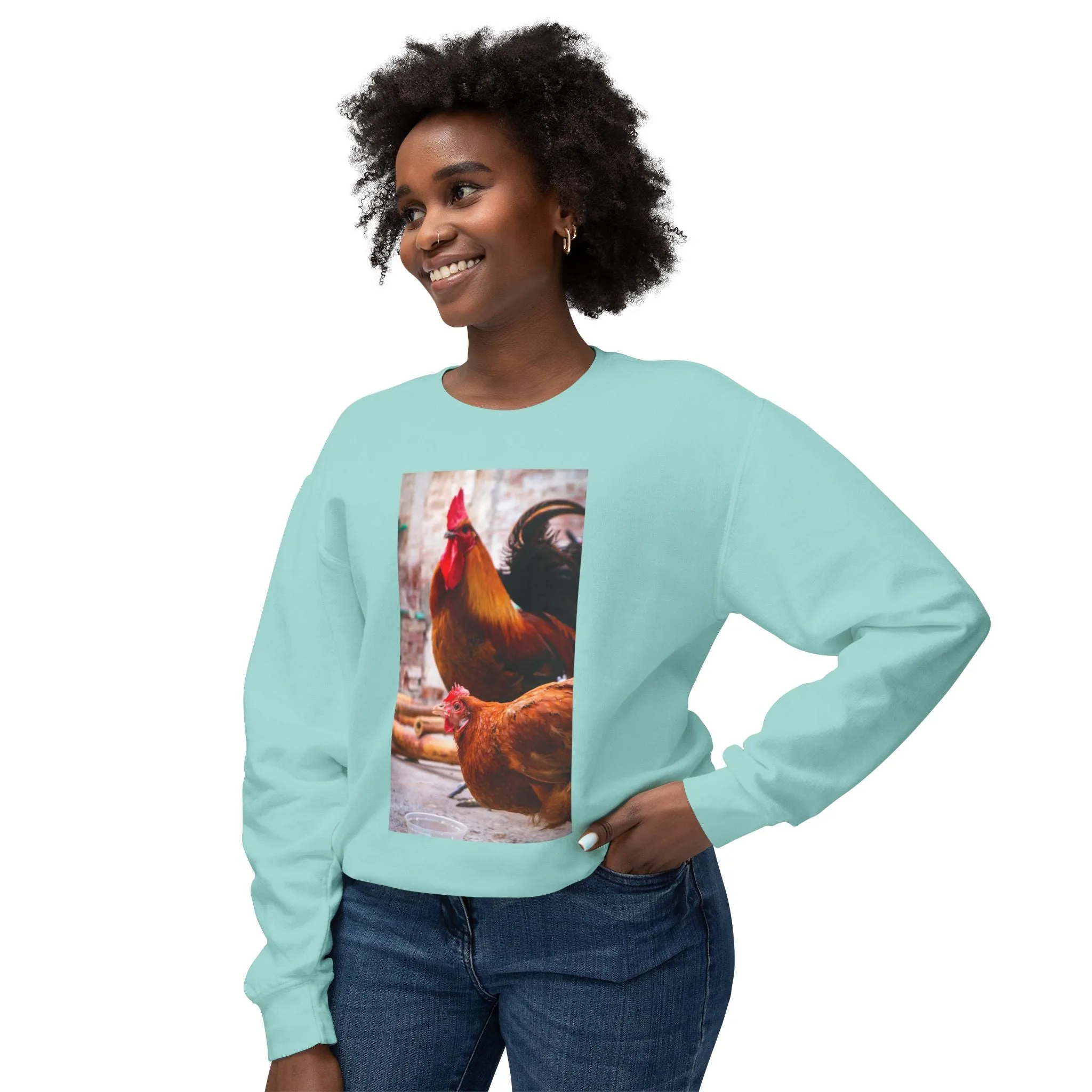 Crewneck Sweatshirt - Soft Ring-Spun Cotton - OEKO-TEX Certified - Sustainable