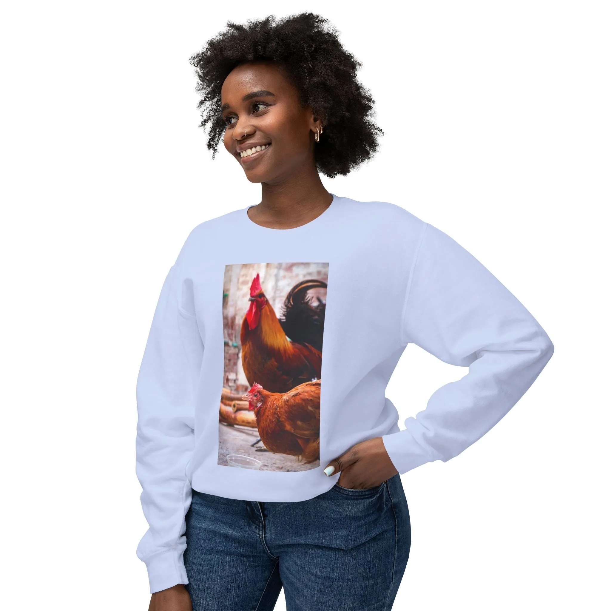 Crewneck Sweatshirt - Soft Ring-Spun Cotton - OEKO-TEX Certified - Sustainable
