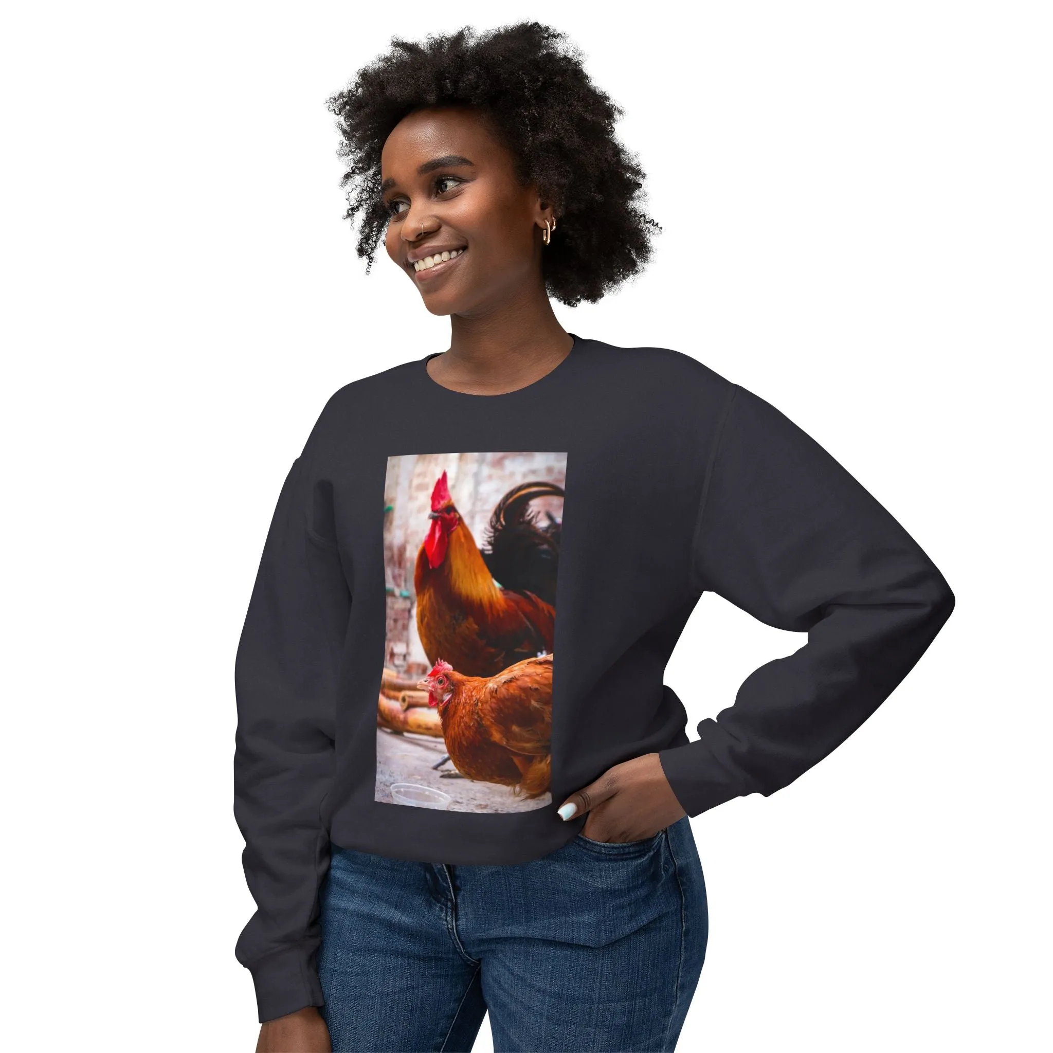 Crewneck Sweatshirt - Soft Ring-Spun Cotton - OEKO-TEX Certified - Sustainable