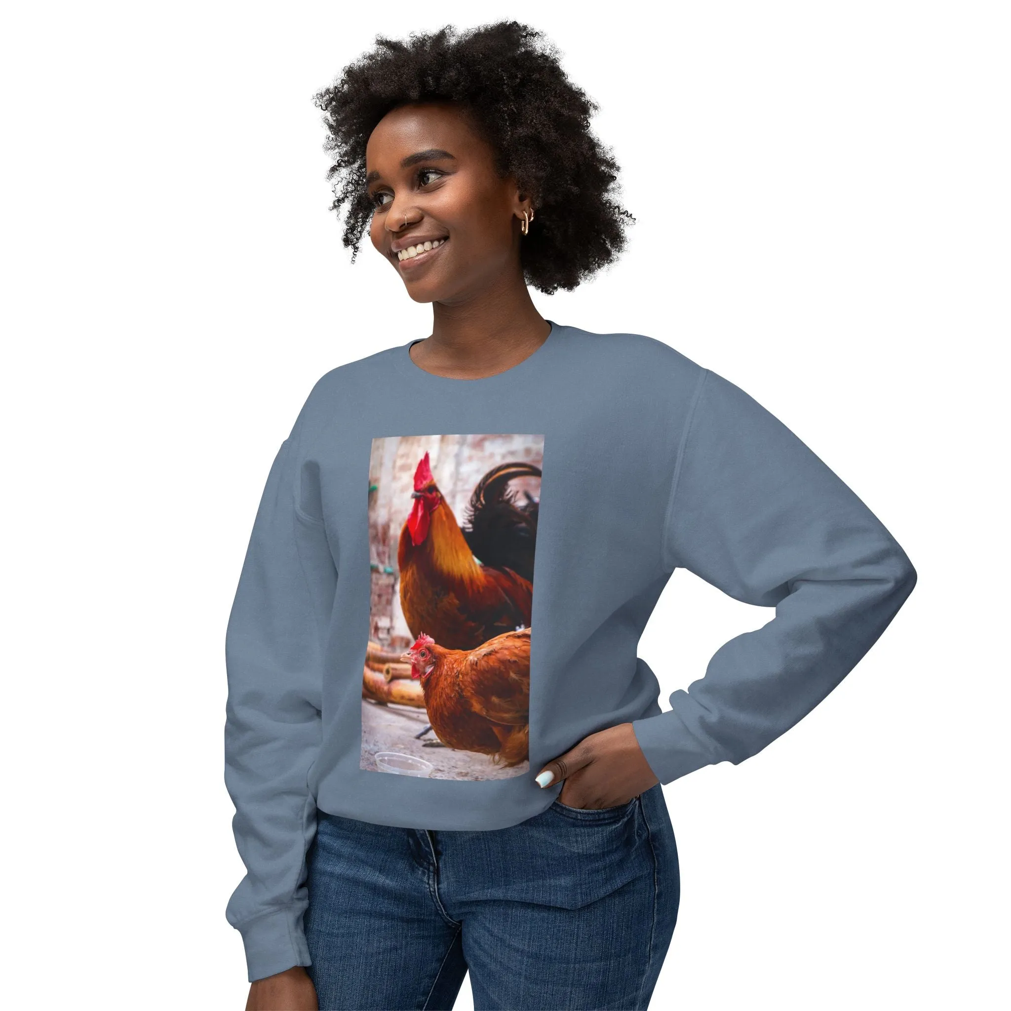 Crewneck Sweatshirt - Soft Ring-Spun Cotton - OEKO-TEX Certified - Sustainable