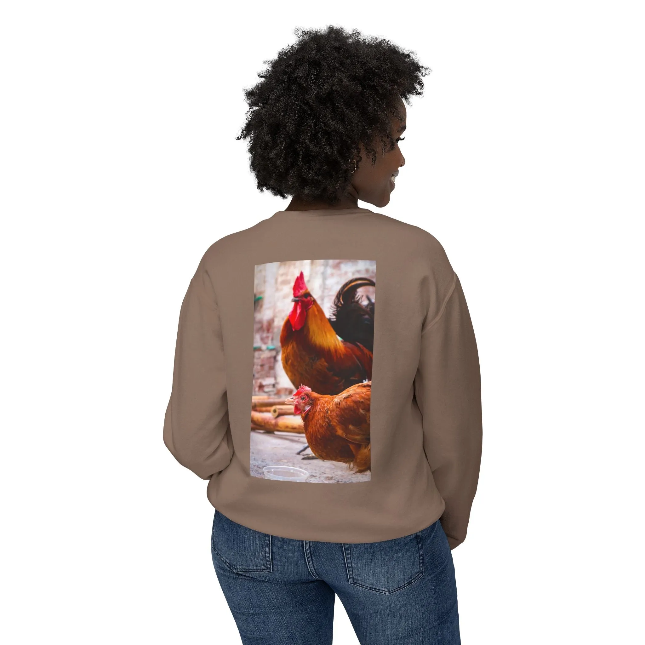 Crewneck Sweatshirt - Soft Ring-Spun Cotton - OEKO-TEX Certified - Sustainable