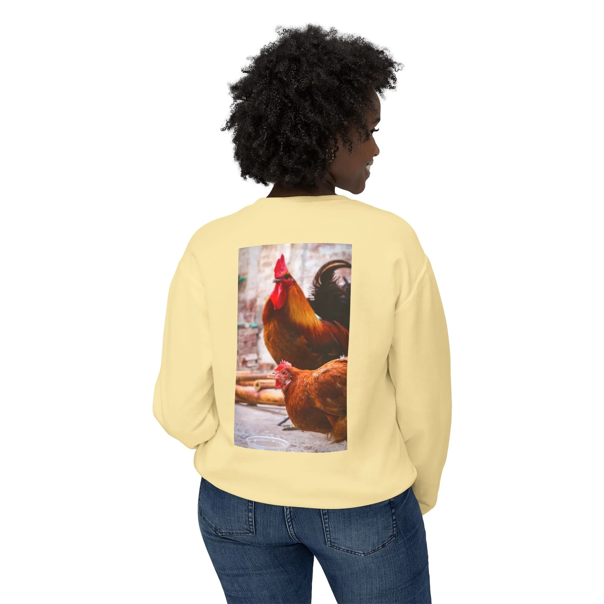 Crewneck Sweatshirt - Soft Ring-Spun Cotton - OEKO-TEX Certified - Sustainable