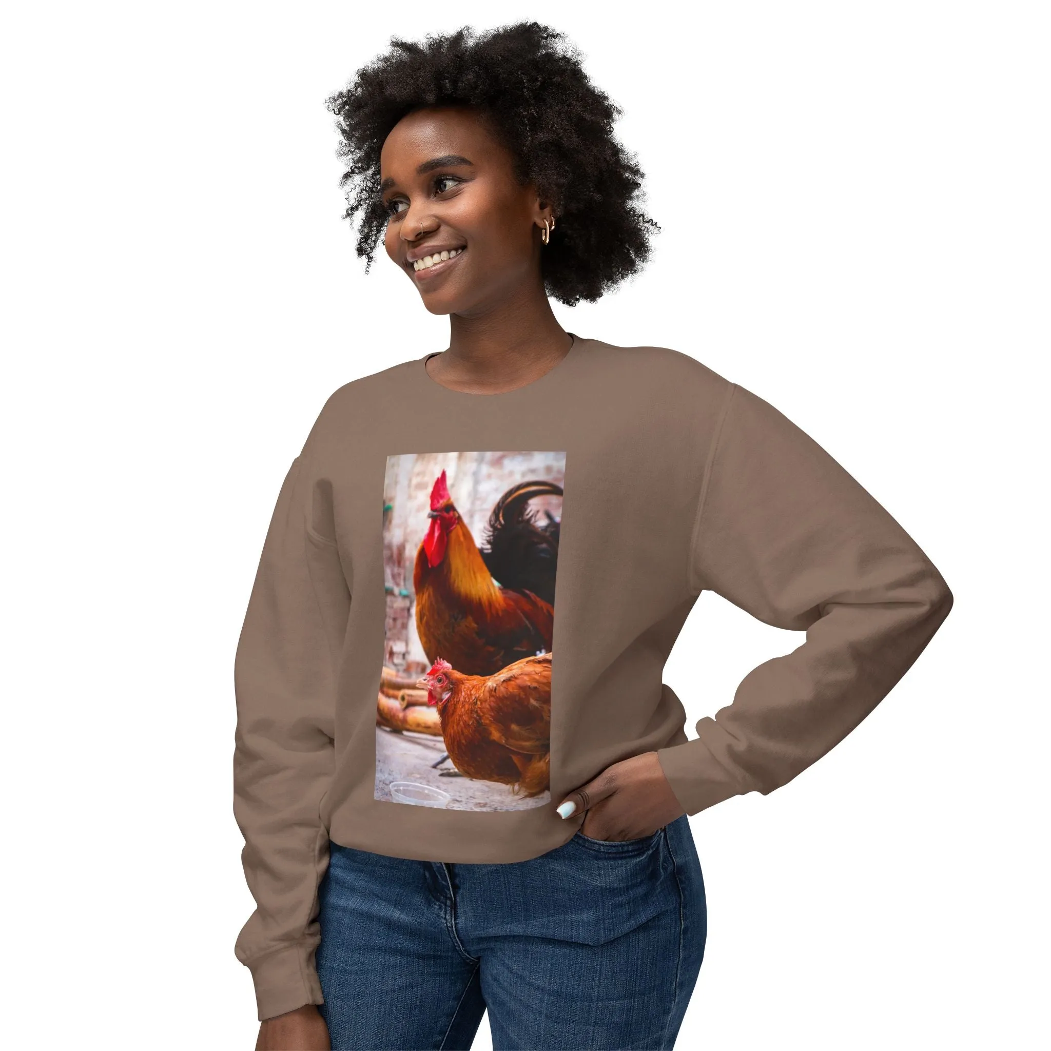 Crewneck Sweatshirt - Soft Ring-Spun Cotton - OEKO-TEX Certified - Sustainable