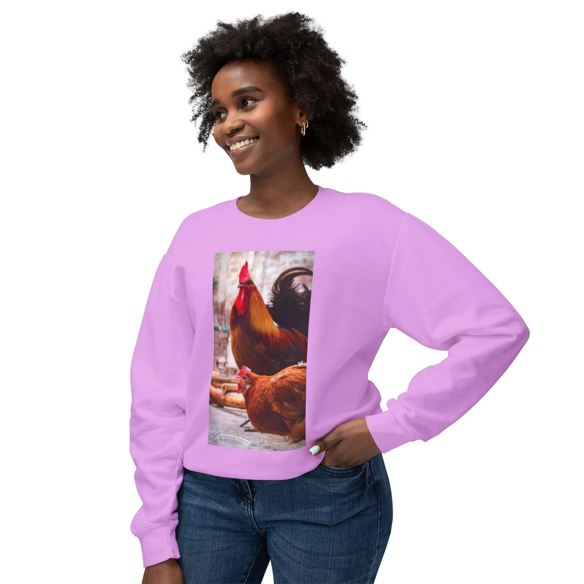 Crewneck Sweatshirt - Soft Ring-Spun Cotton - OEKO-TEX Certified - Sustainable
