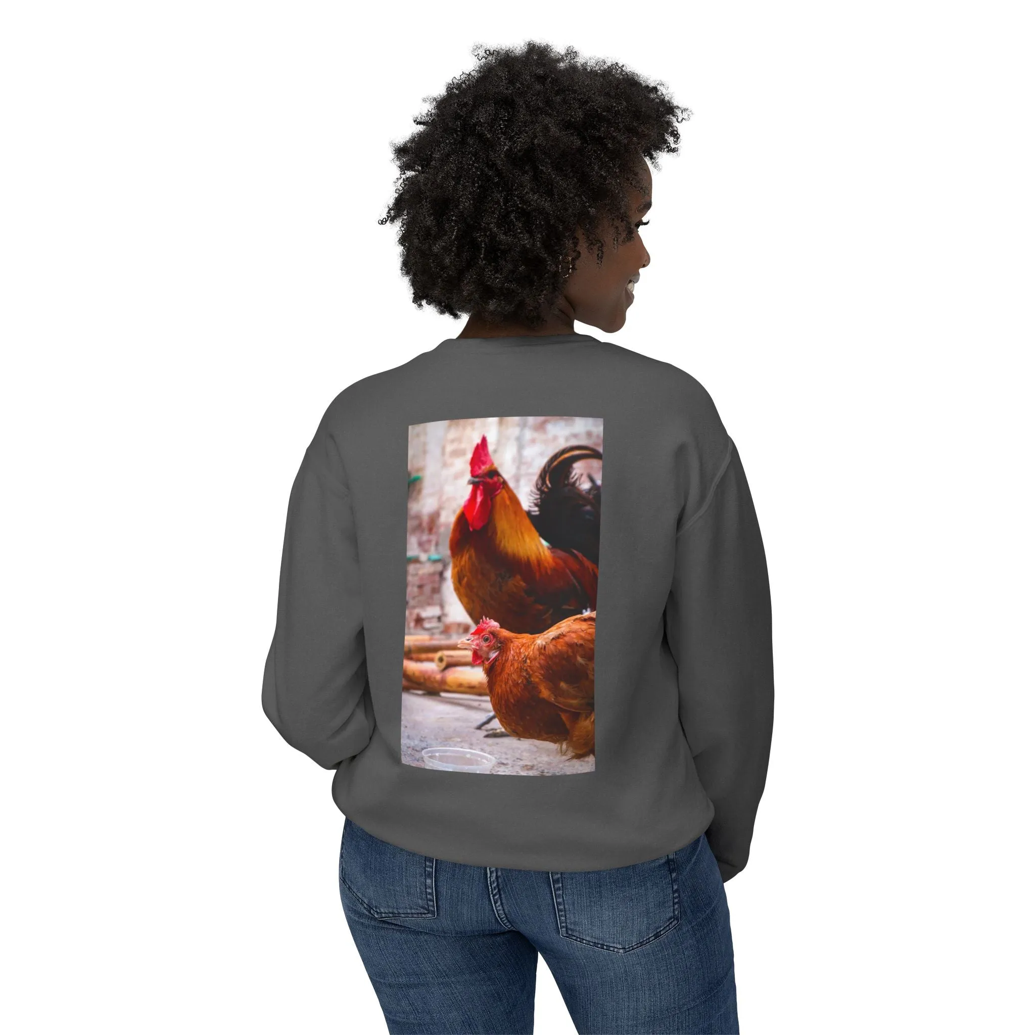 Crewneck Sweatshirt - Soft Ring-Spun Cotton - OEKO-TEX Certified - Sustainable