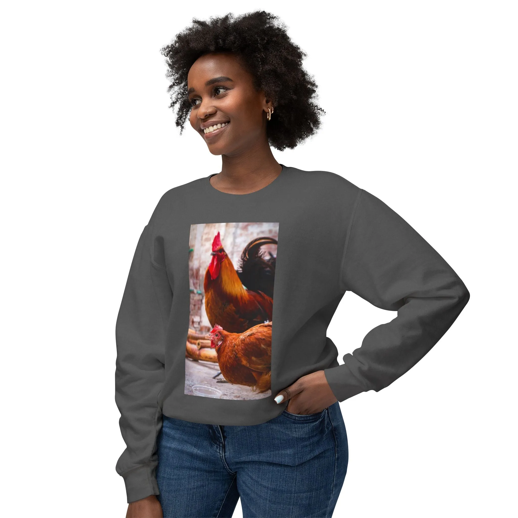 Crewneck Sweatshirt - Soft Ring-Spun Cotton - OEKO-TEX Certified - Sustainable