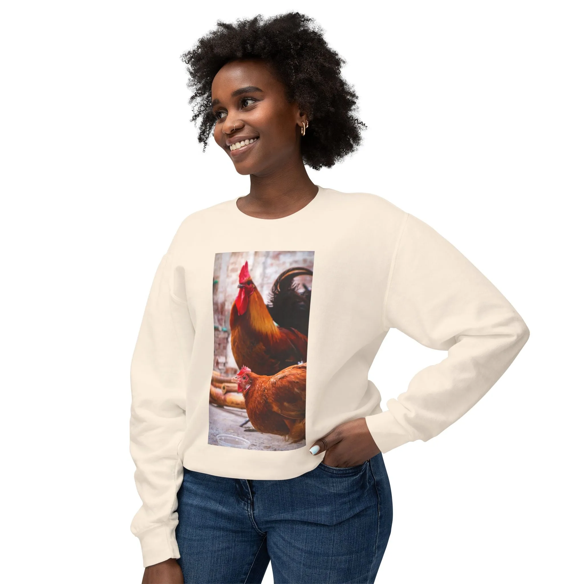 Crewneck Sweatshirt - Soft Ring-Spun Cotton - OEKO-TEX Certified - Sustainable