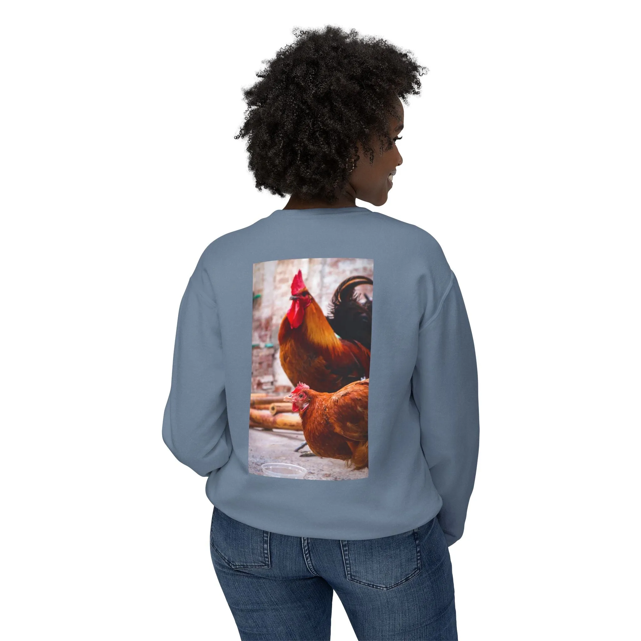 Crewneck Sweatshirt - Soft Ring-Spun Cotton - OEKO-TEX Certified - Sustainable