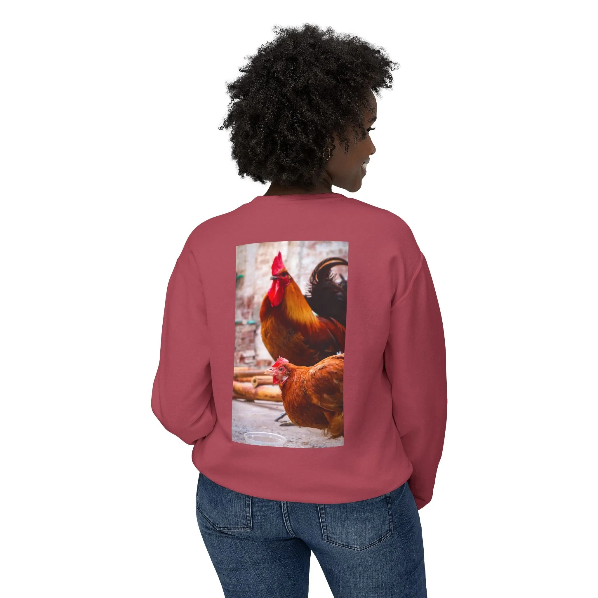 Crewneck Sweatshirt - Soft Ring-Spun Cotton - OEKO-TEX Certified - Sustainable