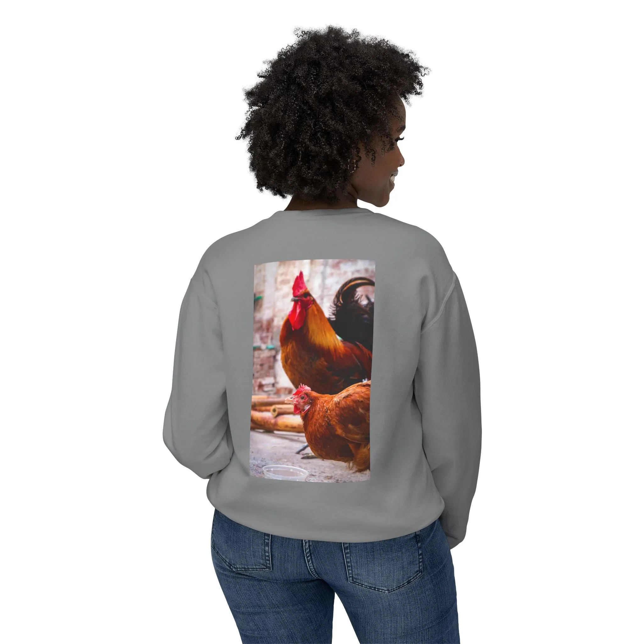 Crewneck Sweatshirt - Soft Ring-Spun Cotton - OEKO-TEX Certified - Sustainable