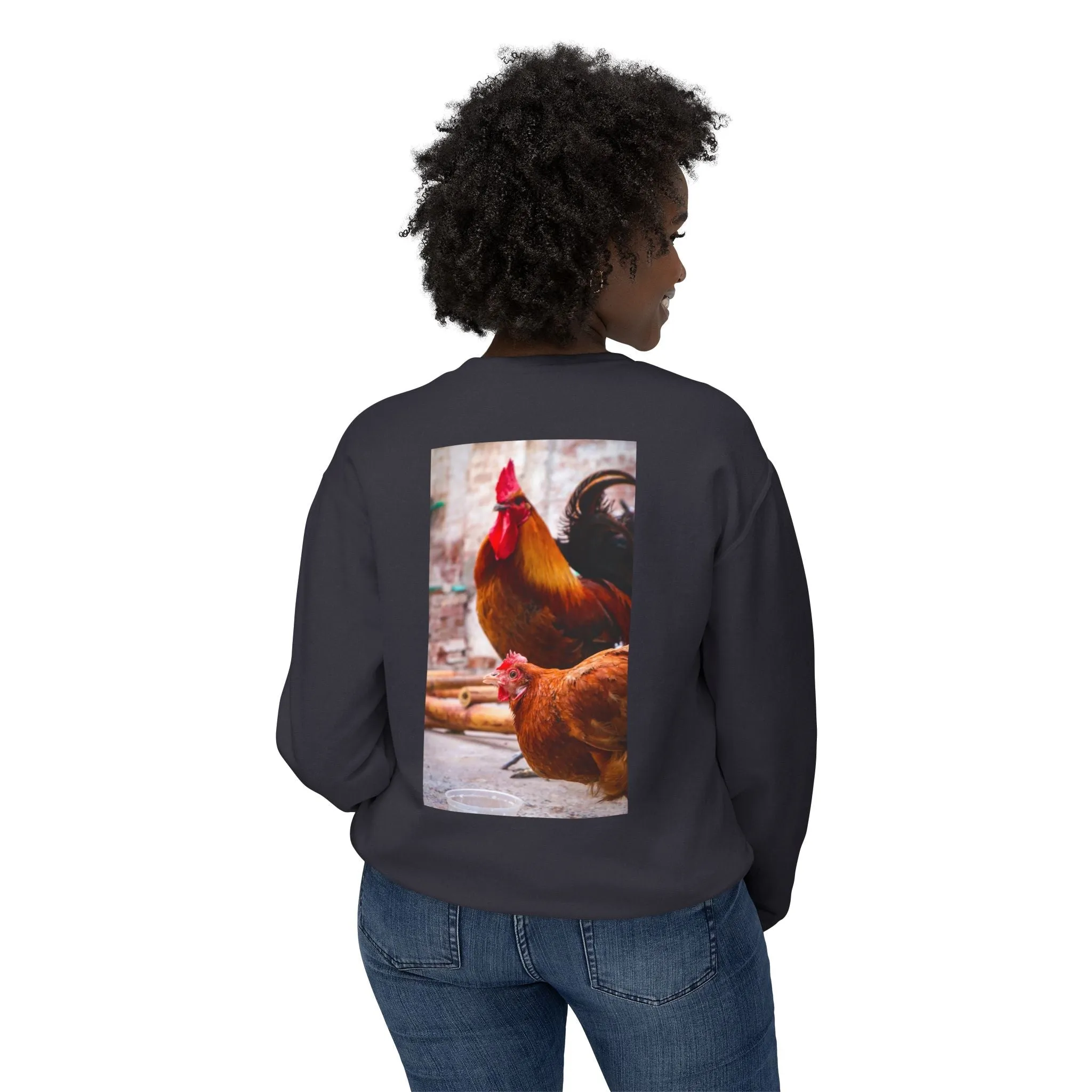Crewneck Sweatshirt - Soft Ring-Spun Cotton - OEKO-TEX Certified - Sustainable