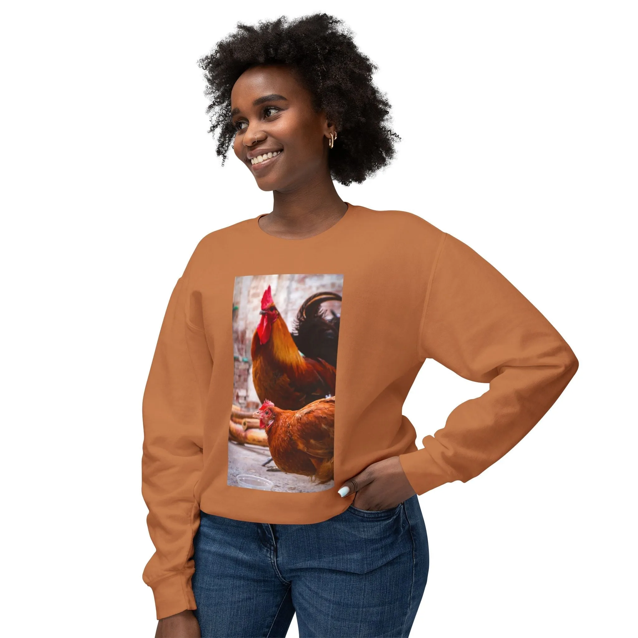 Crewneck Sweatshirt - Soft Ring-Spun Cotton - OEKO-TEX Certified - Sustainable