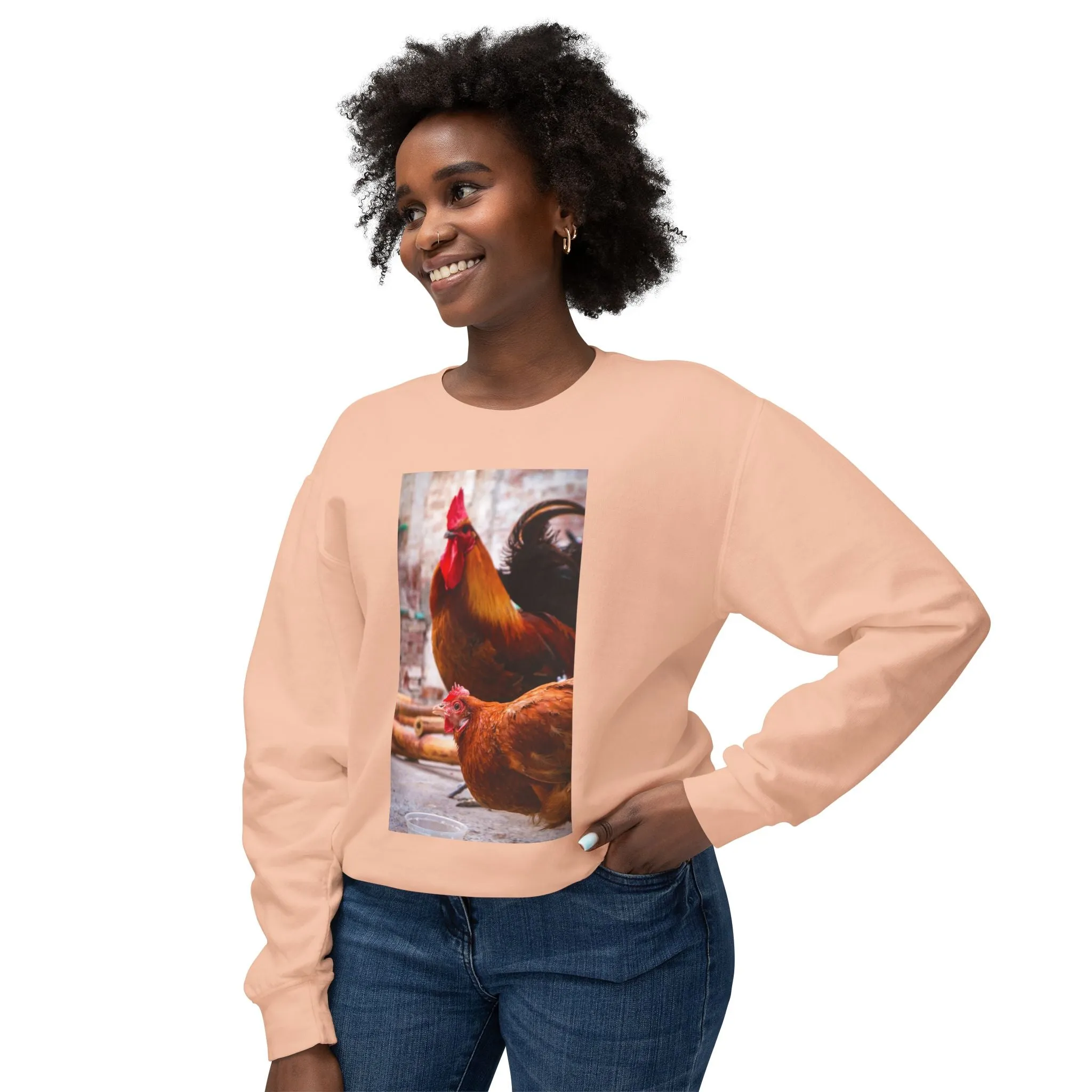 Crewneck Sweatshirt - Soft Ring-Spun Cotton - OEKO-TEX Certified - Sustainable