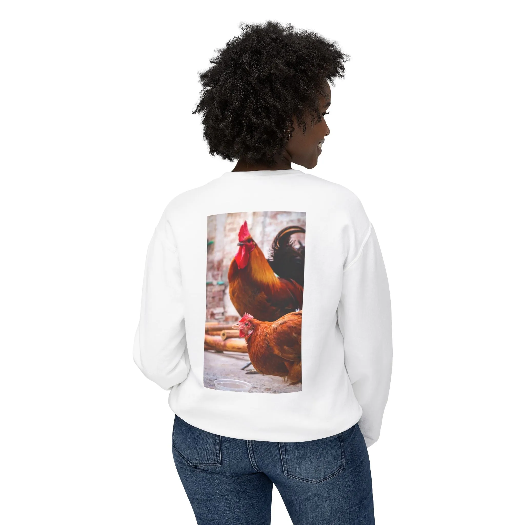 Crewneck Sweatshirt - Soft Ring-Spun Cotton - OEKO-TEX Certified - Sustainable