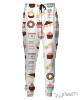 Cupcakes Pattern Sweatpants