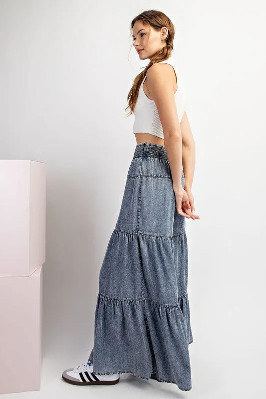 Denim Wide leg Pants
