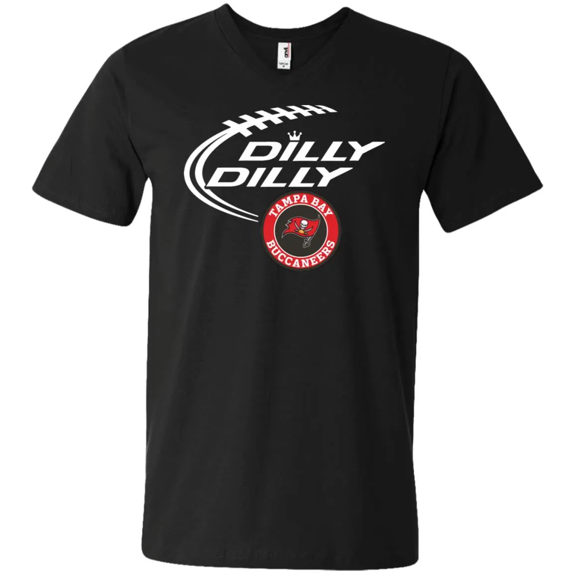 Dilly Dilly Tampa Bay Buccaneers Nfl Football Men V-Neck T-Shirt