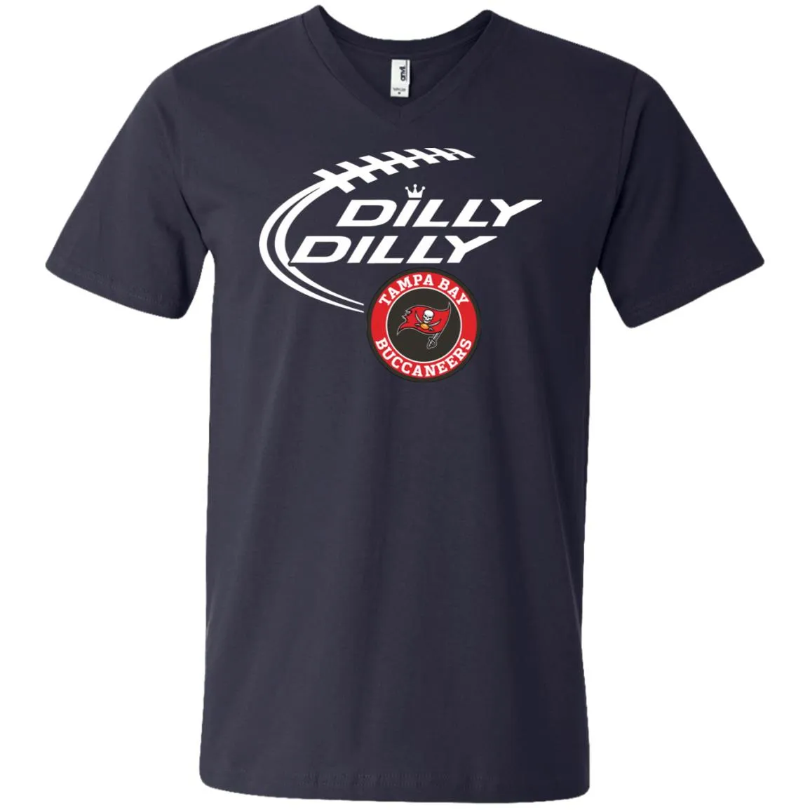 Dilly Dilly Tampa Bay Buccaneers Nfl Football Men V-Neck T-Shirt