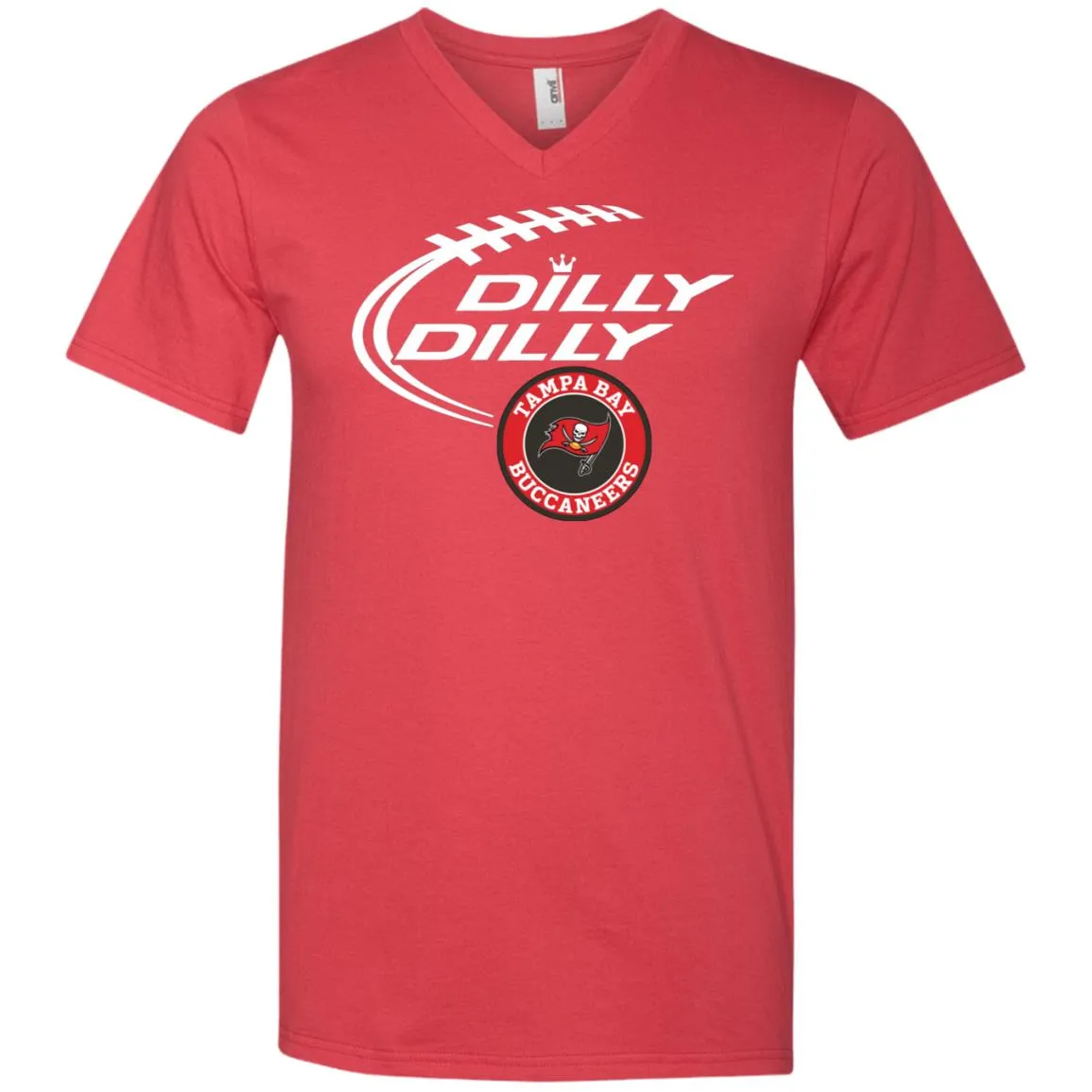 Dilly Dilly Tampa Bay Buccaneers Nfl Football Men V-Neck T-Shirt