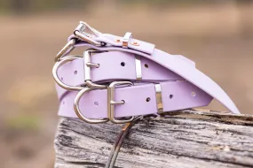Dog Collar PVC 32mm x 70cm - Lavender