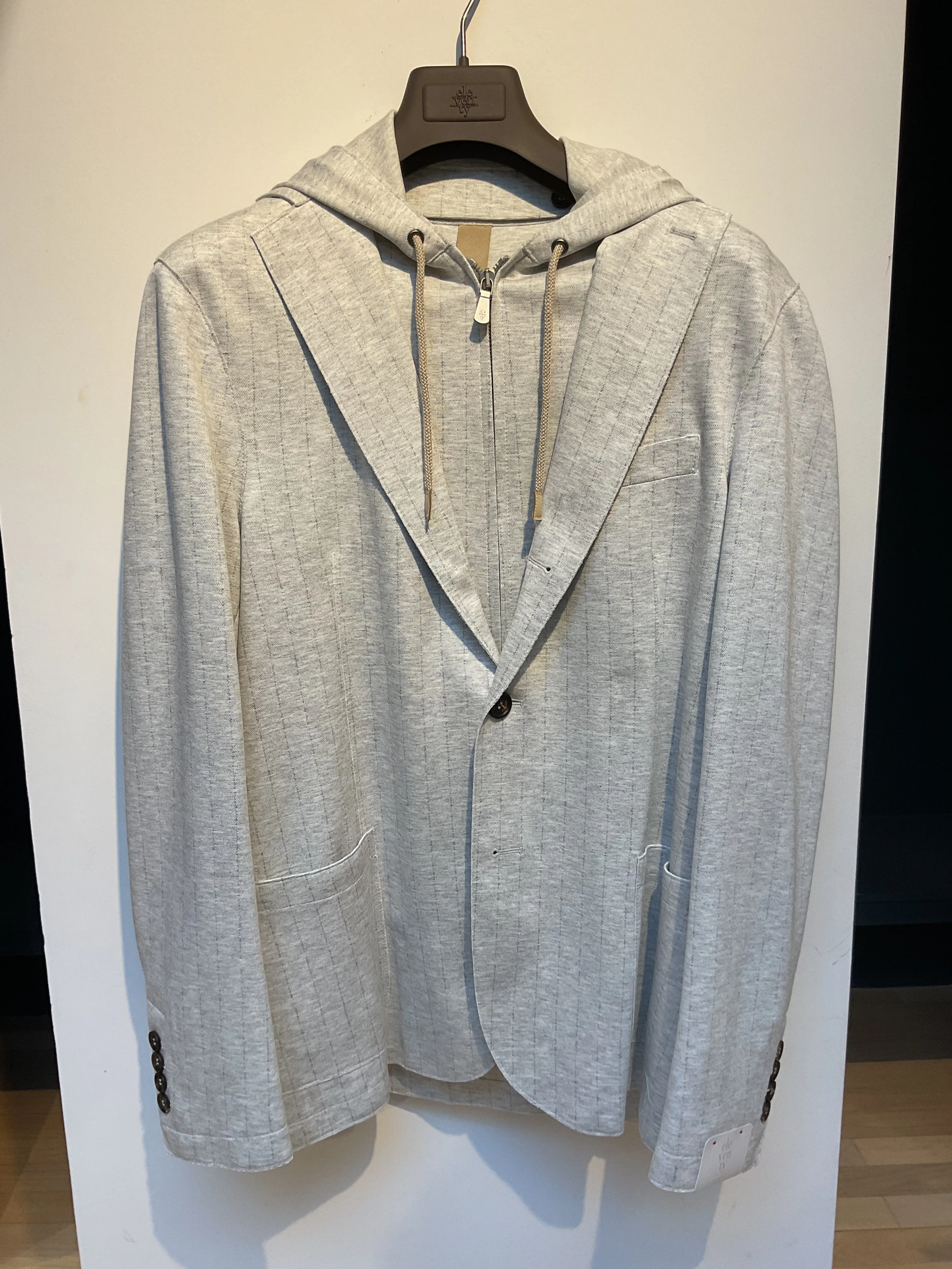 ELEVENTY Greystripe Hood Jacket