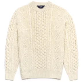 FLEMISH - KNITWEAR - Jumper - Unisex - WHITE NATURAL